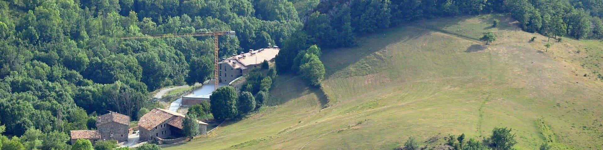The hamlet of Sarroqueta in the Spanish Pyrenees (Municipality El Pont de Suert, Alta Ribagorça district, Catalonia, Spain).