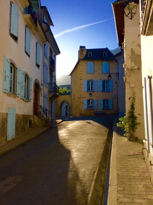 On the way to the boulangerie.