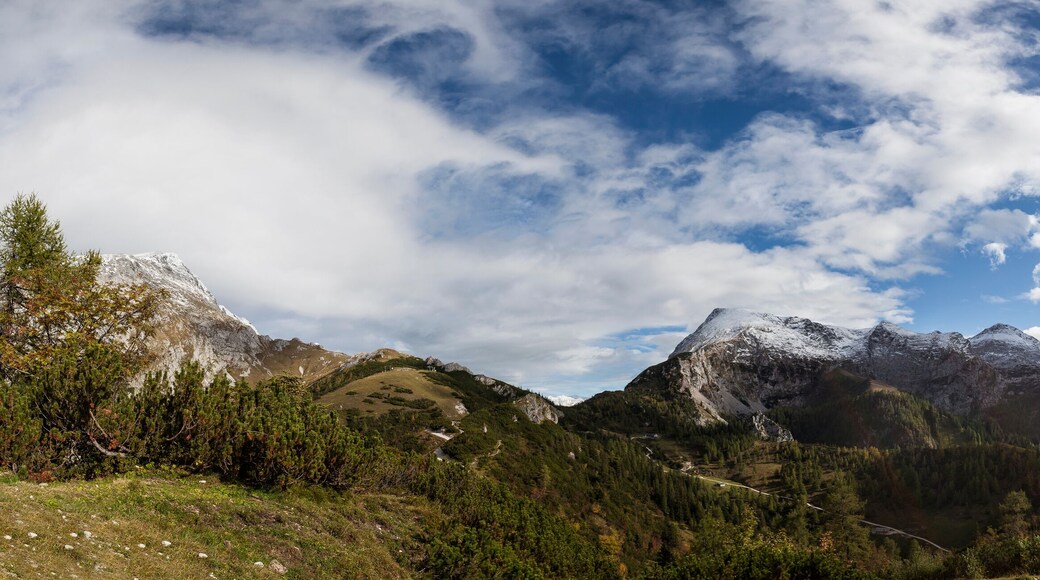 Mountain panorama Berchtesgaden Alps, Bavaria, Germany