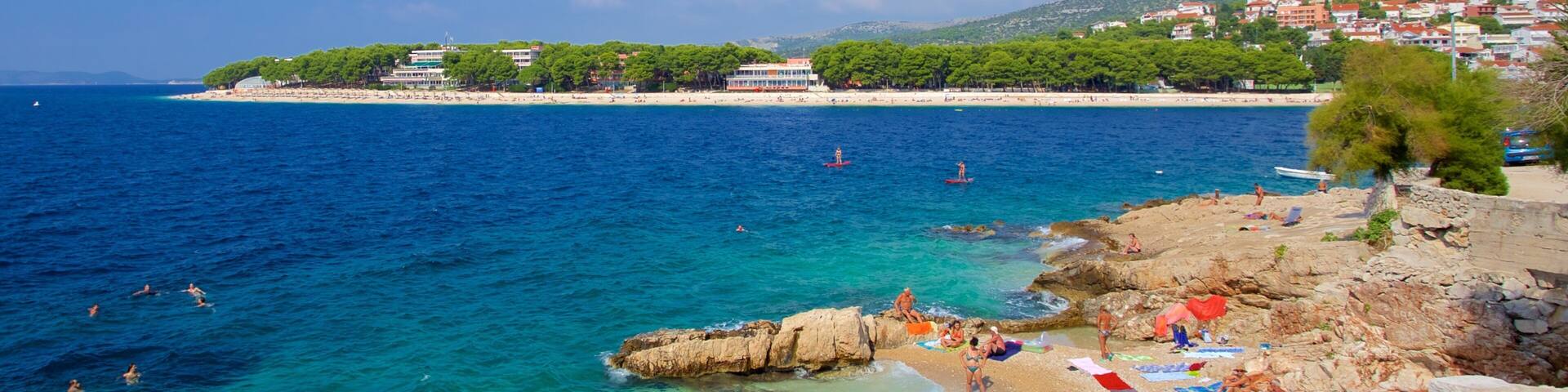 Primosten showing general coastal views