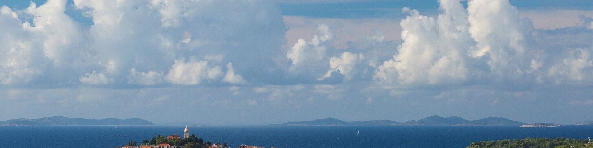 Driving north along Croatia's Adriatic coast, this stunning view of Primosten will suddenly appear before you! Be sure to stop for a photo of this picture perfect town jutting out into the sea, framed on all sides by blue skies and waters. Pop into the tiny walled town for a bite or a wander along the lovely waterfront. It's as charming as it looks!
#BVSBlue