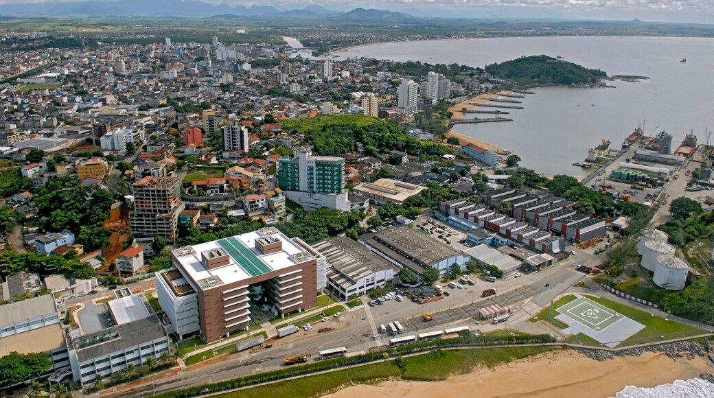 Vista aérea de Macaé. Rio de Janeiro.