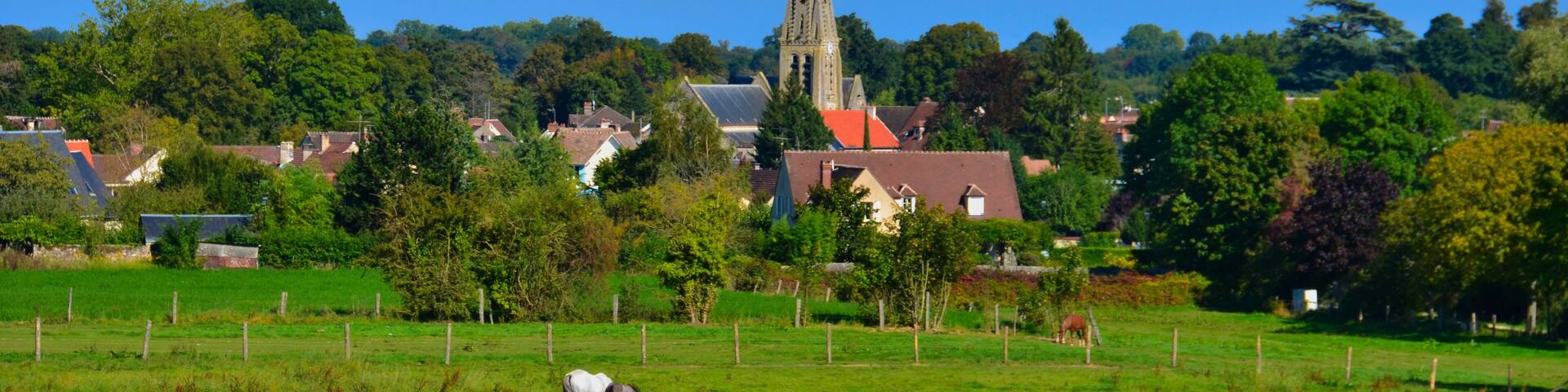 Plailly im Val d'Oise in Frankreich