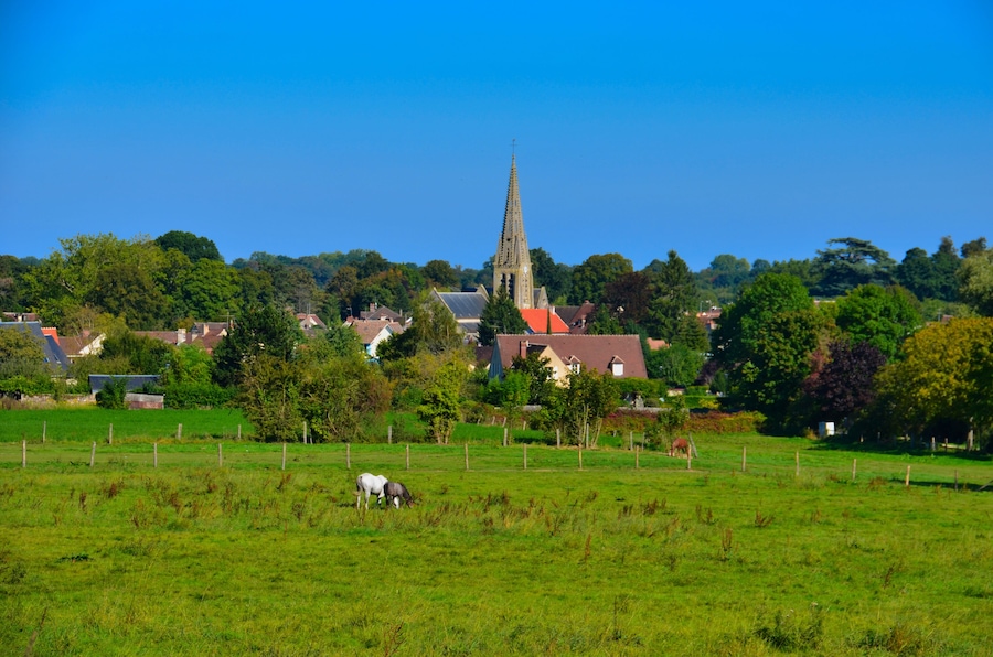 Plailly im Val d'Oise in Frankreich