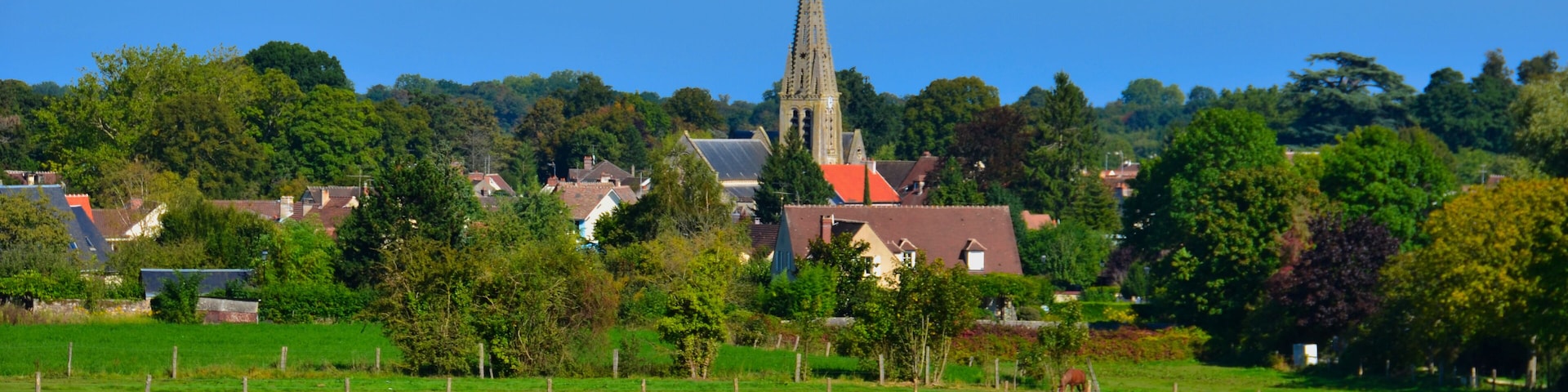 Plailly im Val d'Oise in Frankreich