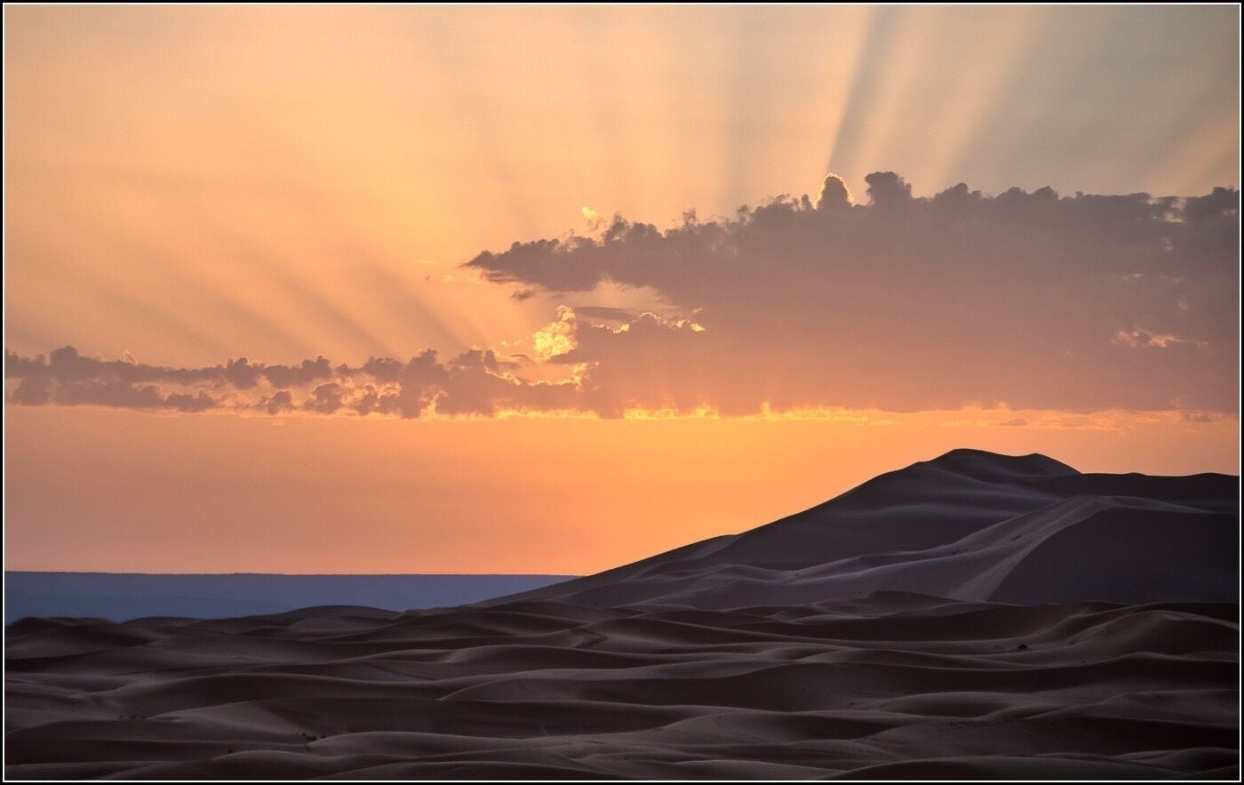 If you like spending a night in a desert tent and then riding out on a camel to watch the sun rising over the Sahara, this is the place to be.