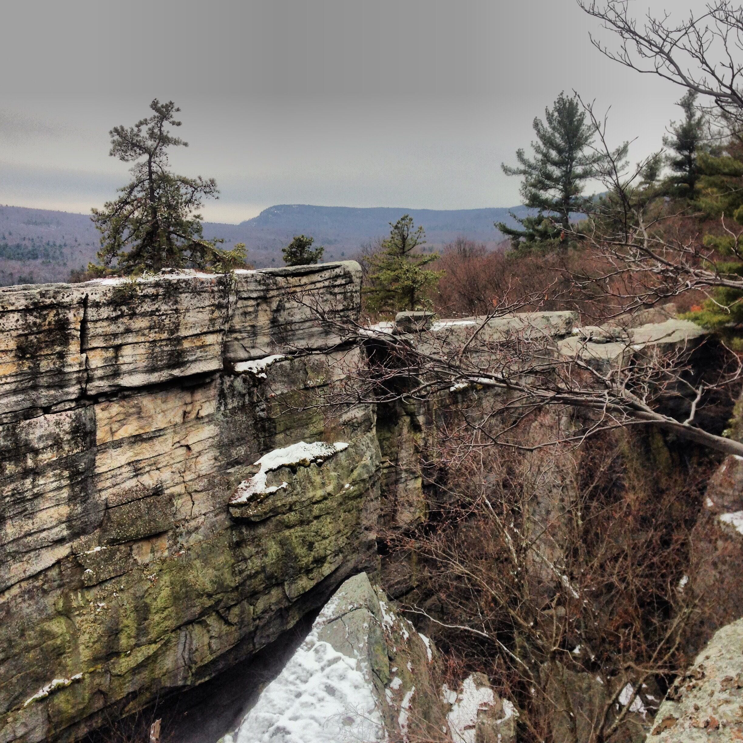 The lost city. Easily found from the Coxing Kill Trailhead. Follow the trails UP and to the right