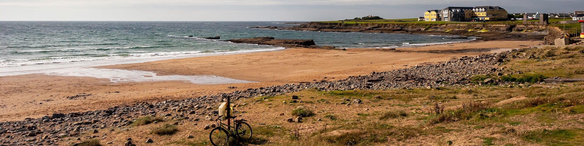 Spanish point beach near MiItown Malbay in County Clare, Ireland