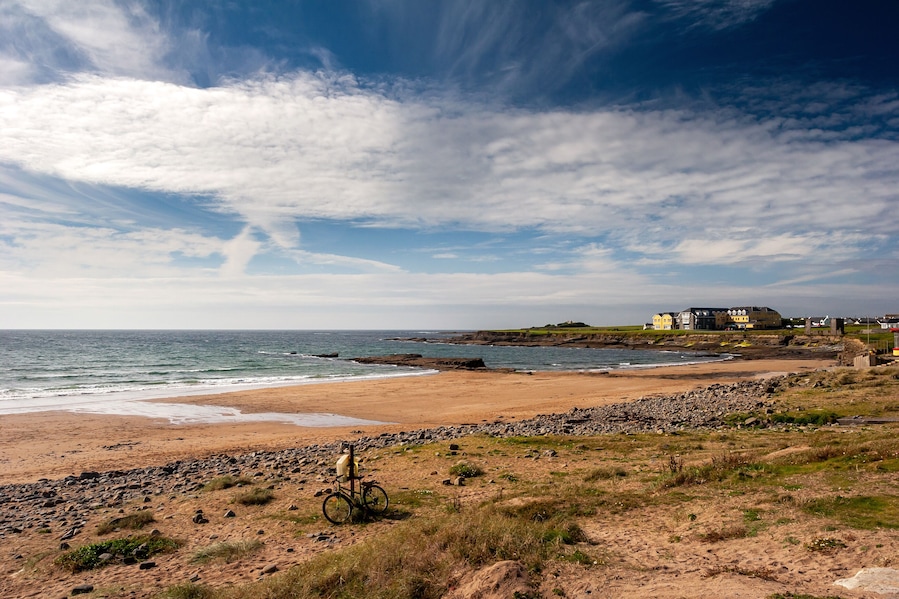Spanish point beach near MiItown Malbay in County Clare, Ireland