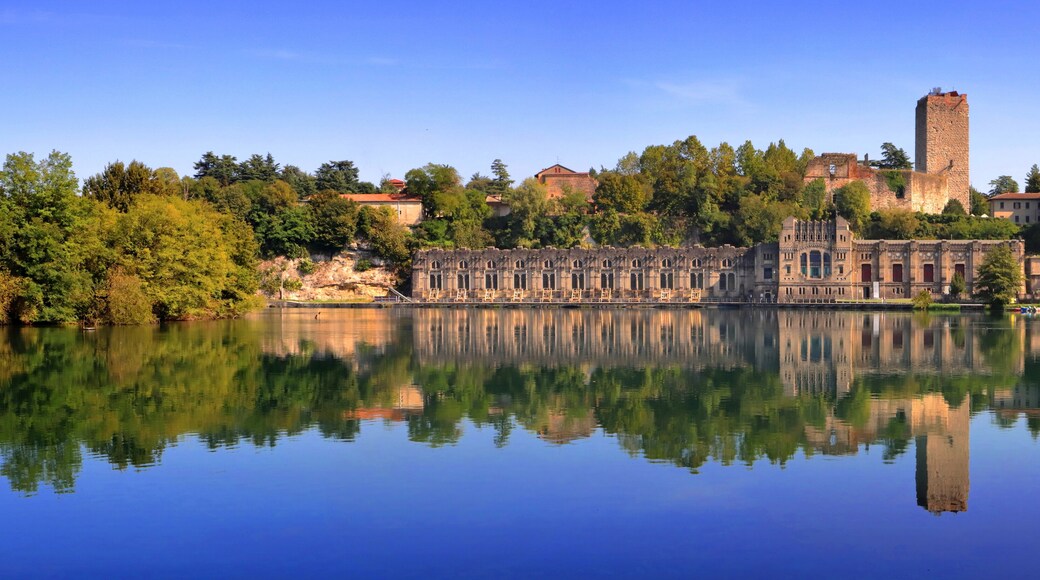 hydroelectric power plant taccani in trezzo sull'adda town in italy