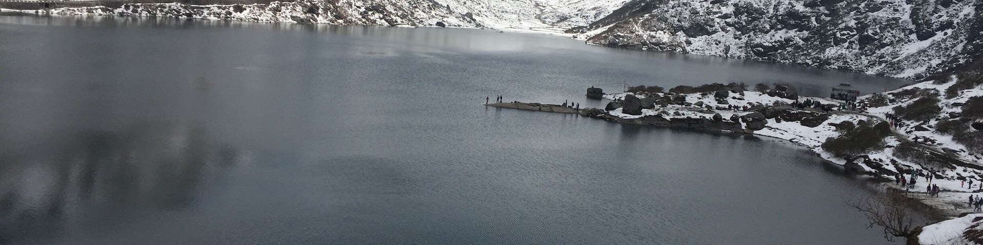 An hour from Gangtok, this lake is at 12,500 feet. A must see