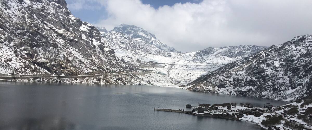 An hour from Gangtok, this lake is at 12,500 feet. A must see