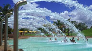 Bela-Bela which includes a pool, swimming and a waterpark