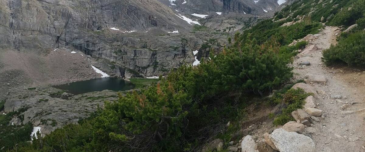 The trail to Chasm Lake has spectacular views of Longs Peak, the highest peak in Rocky Mountain National Park.
#RockyMountainNationalPark #nationalpark #hiking #takeahike #mountains #lake #trail #outdoors #nature