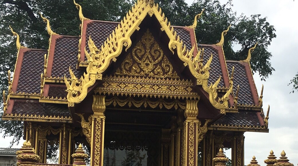 #Golden
Gold embellished temple at city pillar shrine, Phetchabun Thailand