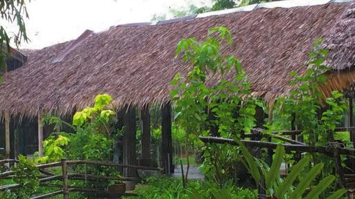 Greetings from Thailand - it was raining on this day, but beautiful landscape at the Rose Garden Cultural Center.