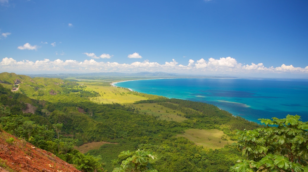 Las Terrenas qui includes vues littorales et panoramas