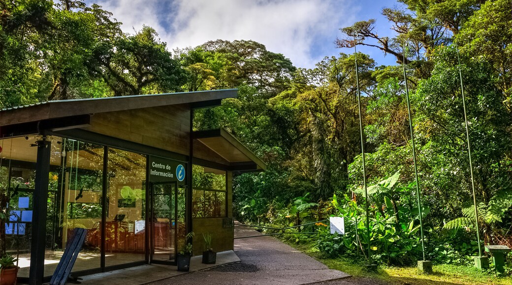 La Reserva Bosque Nuboso Santa Elena, information center, Monteverde, Costa rica
