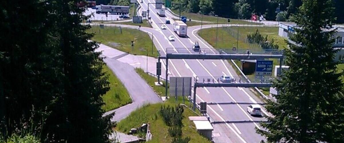 Tunnel Exit at San Bernardino