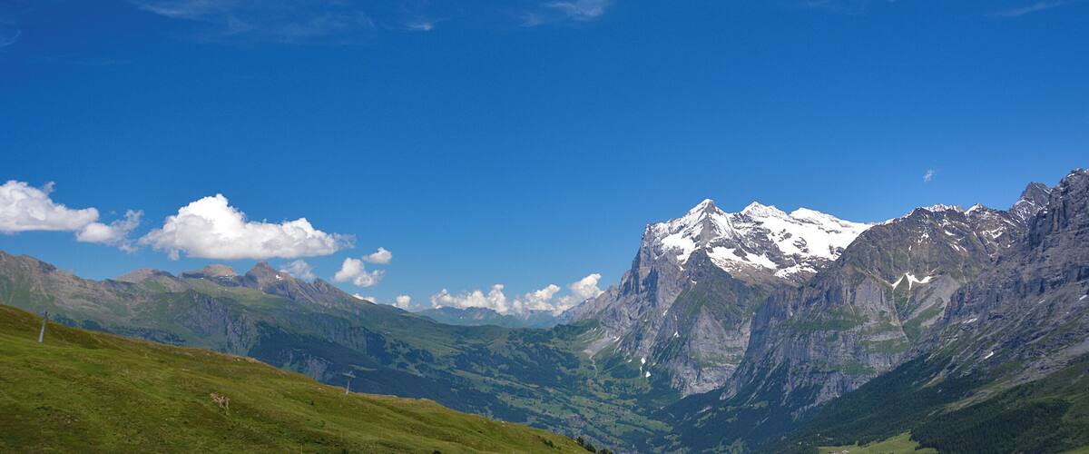 Eiger, Mönch, and Jungfrau get all the glory, but the beauty of the Panoramaweg in the Berner Oberland is also in the other mountains and valleys you see on your way. #Takeahike