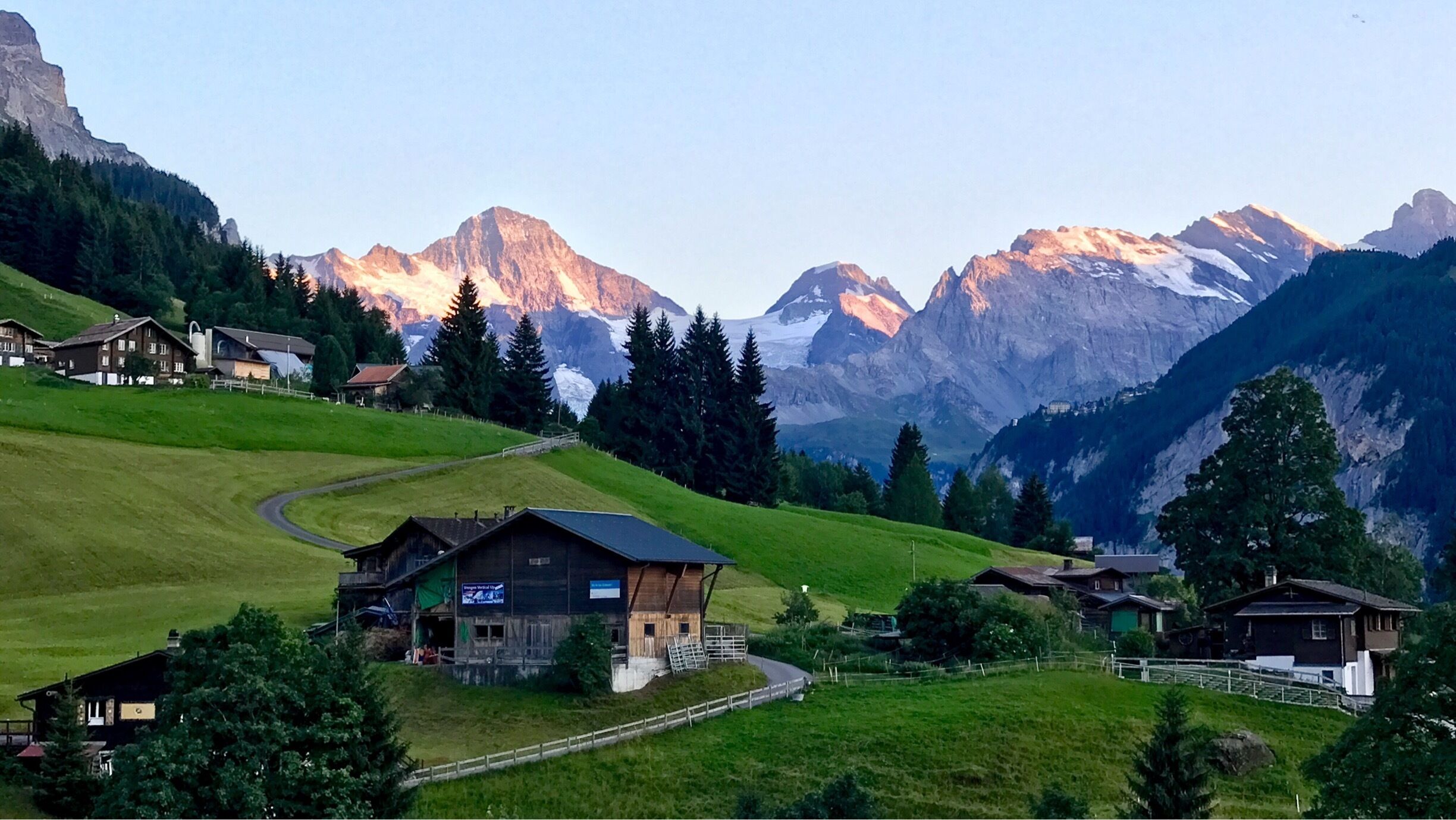 Picture perfect Wengen Switzerland 