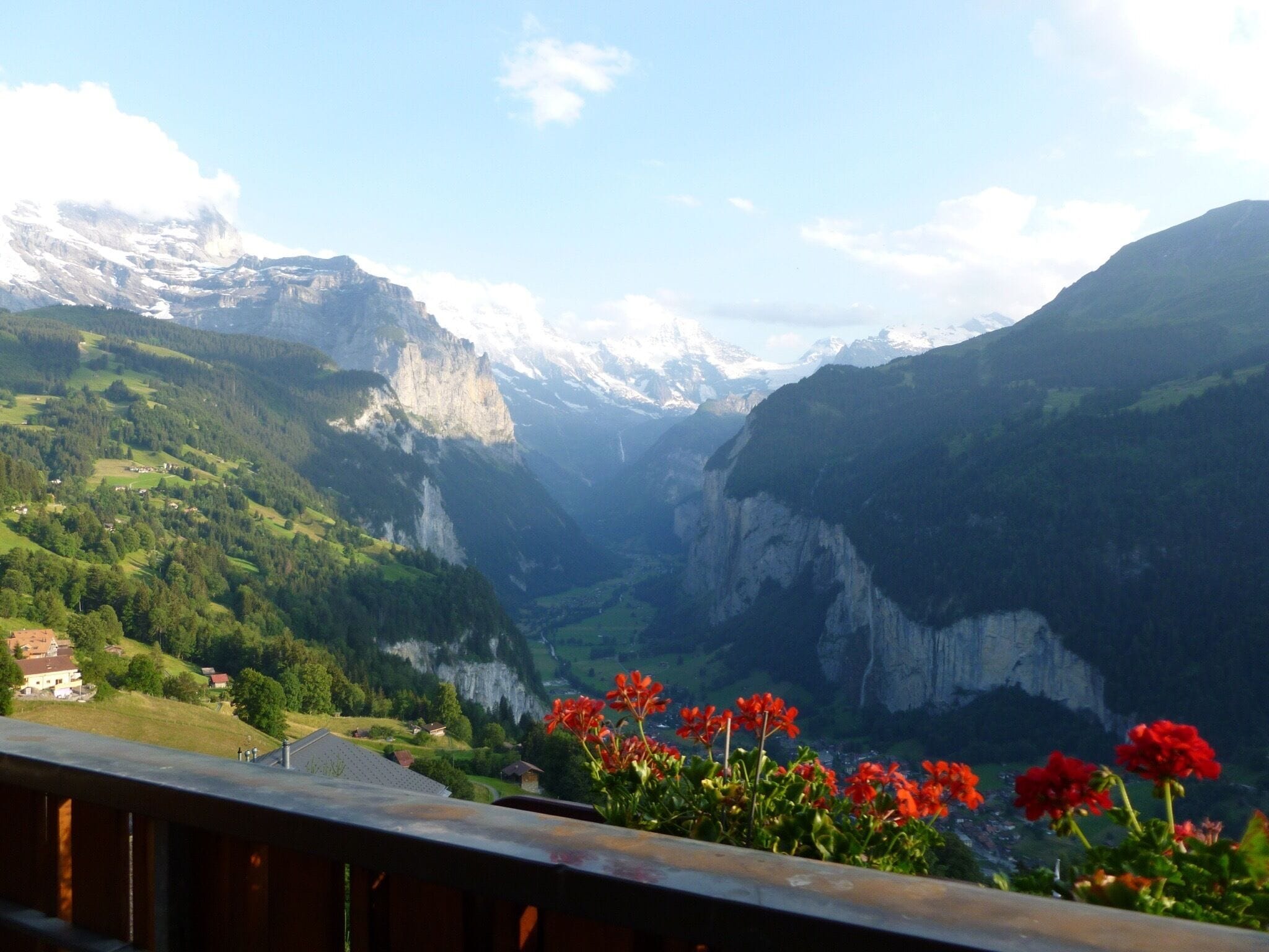 View from balcony. Heaven on earth. 