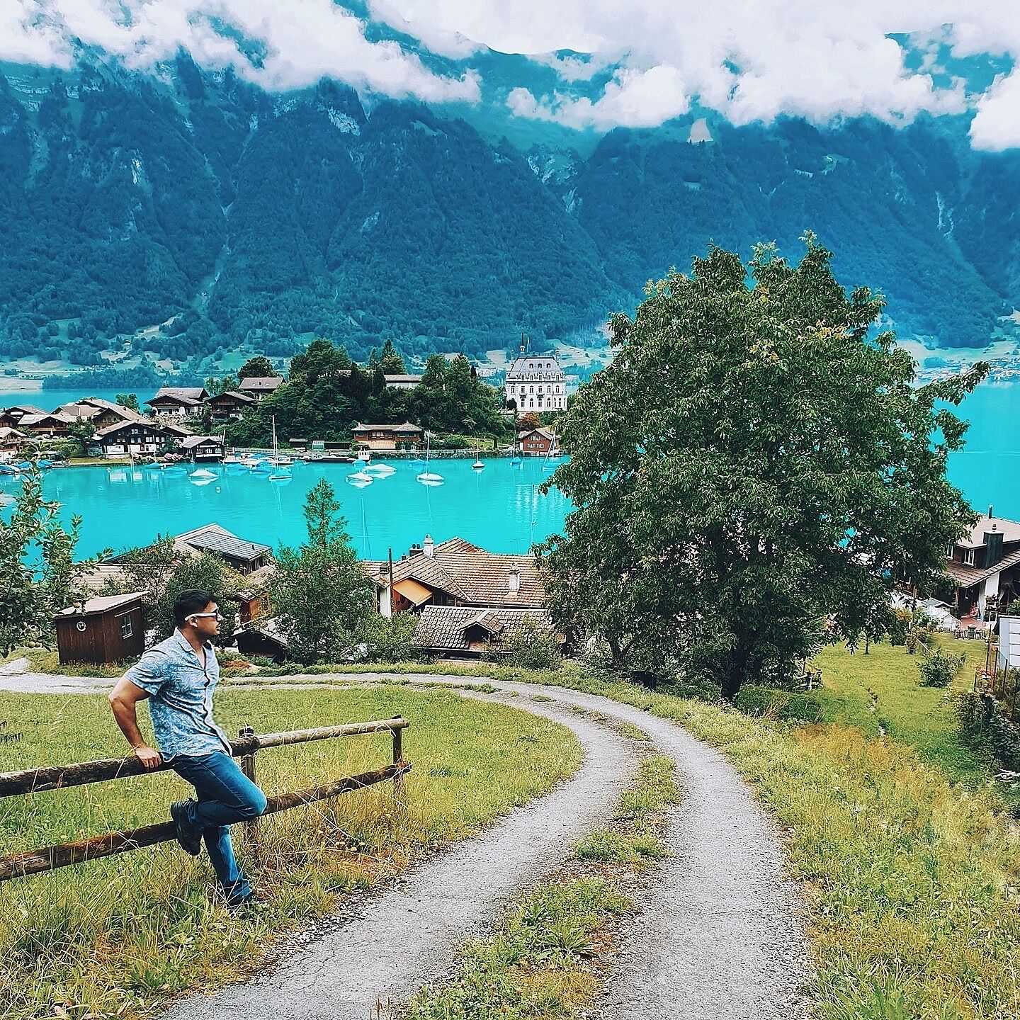 Lindo lugar em Iseltwald