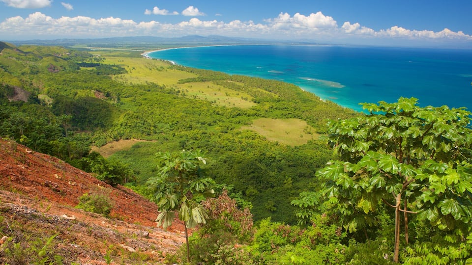 Samana featuring landscape views and general coastal views