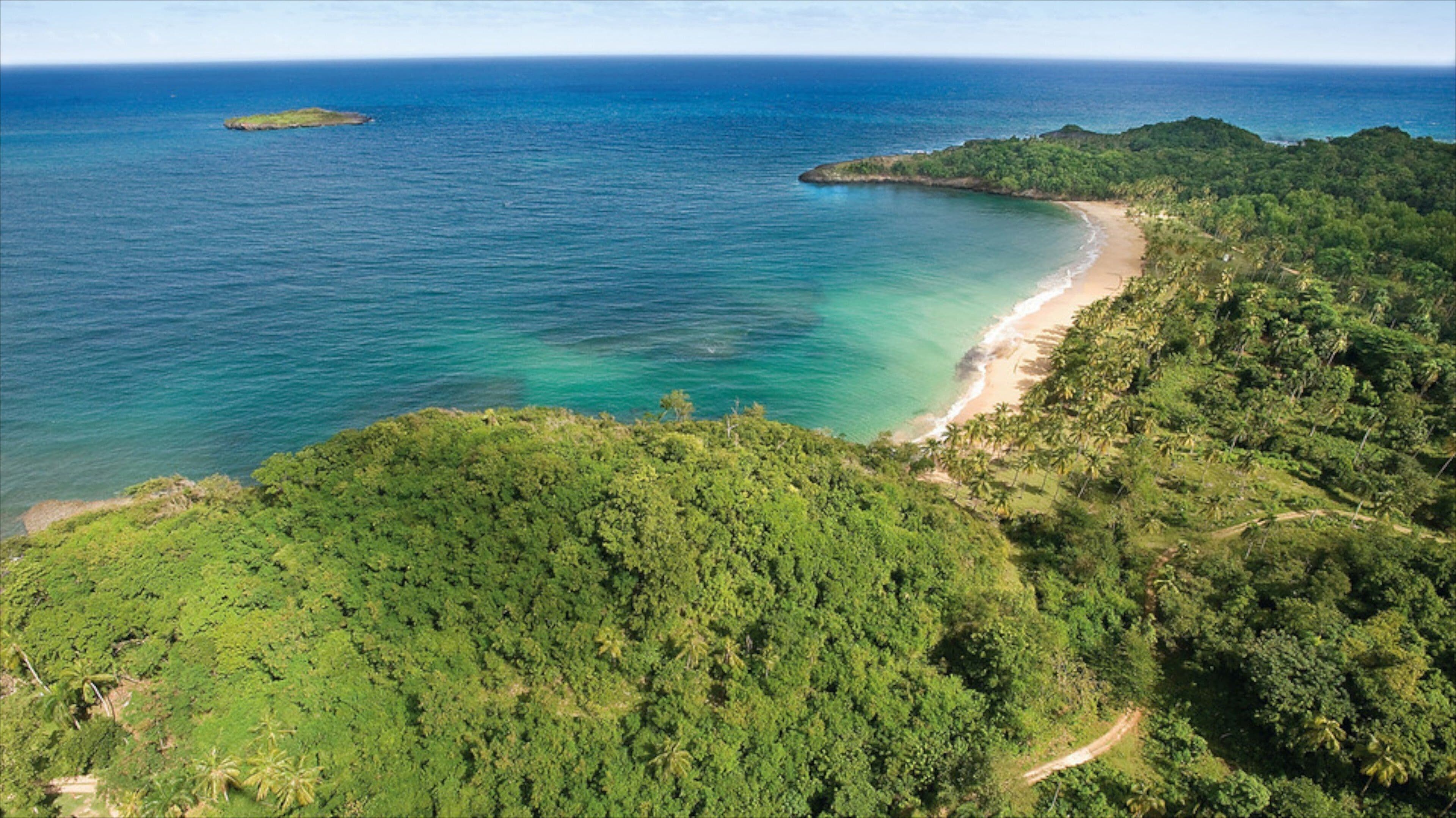 Samana showing tropical scenes, landscape views and island images