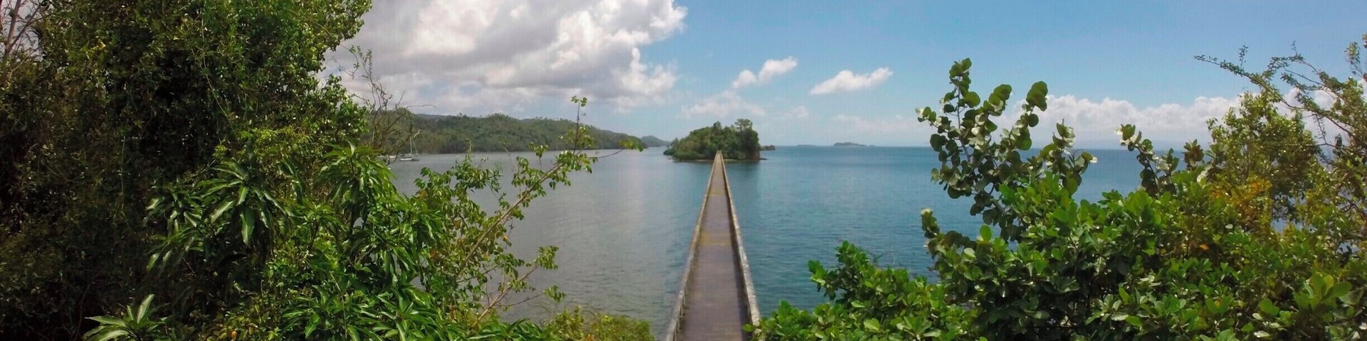 The town of Samana was small but fun to explore. Crossing the bridge to nowhere is a must!