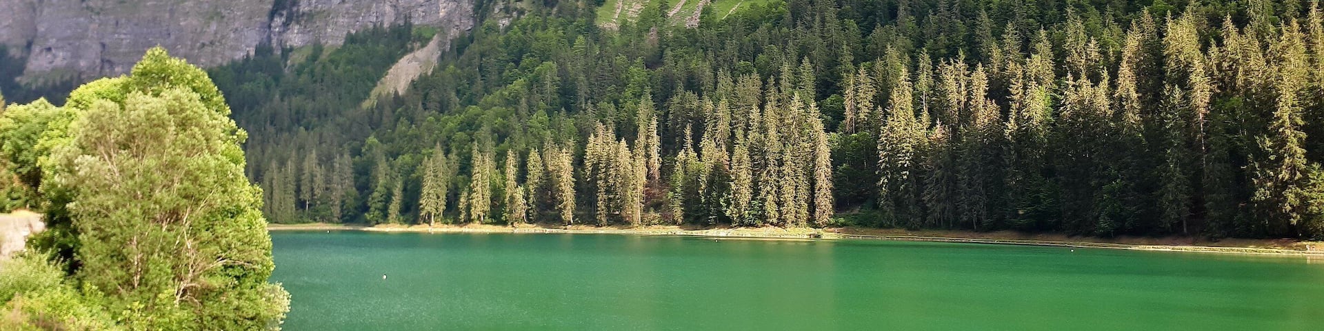 The most beautiful lake above Montriond. Great place to canoe, swim and relax. A cycle ride from Morzine.