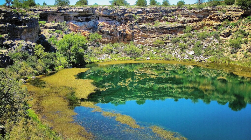 Most people are so focused on nearby Sedona that they miss a lovely hike around Montezuma's Well, full of history, culture, and wildlife (a juvenile rattlesnake shot out from the bushes as my foot was coming down and I stepped on it and immediately jumped a mile high and screamed, but don't let that scare you).
http://www.liferidingshotgun.com/2015/01/arizonas-national-parks-monuments.html