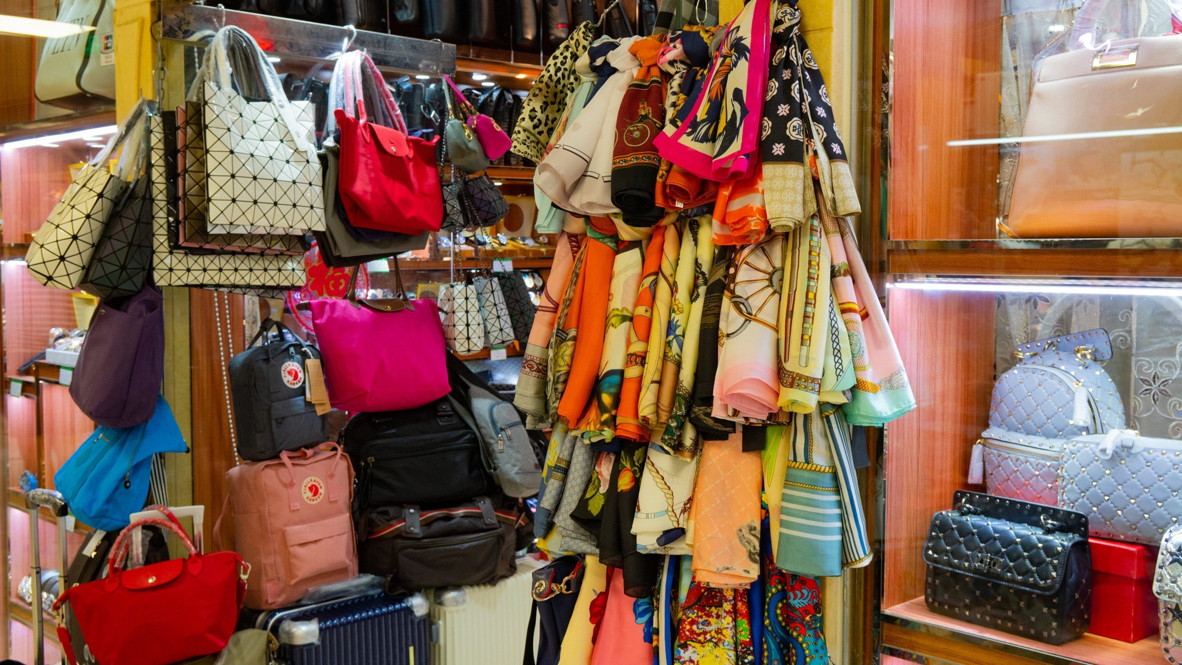 Shenzhen which includes shopping