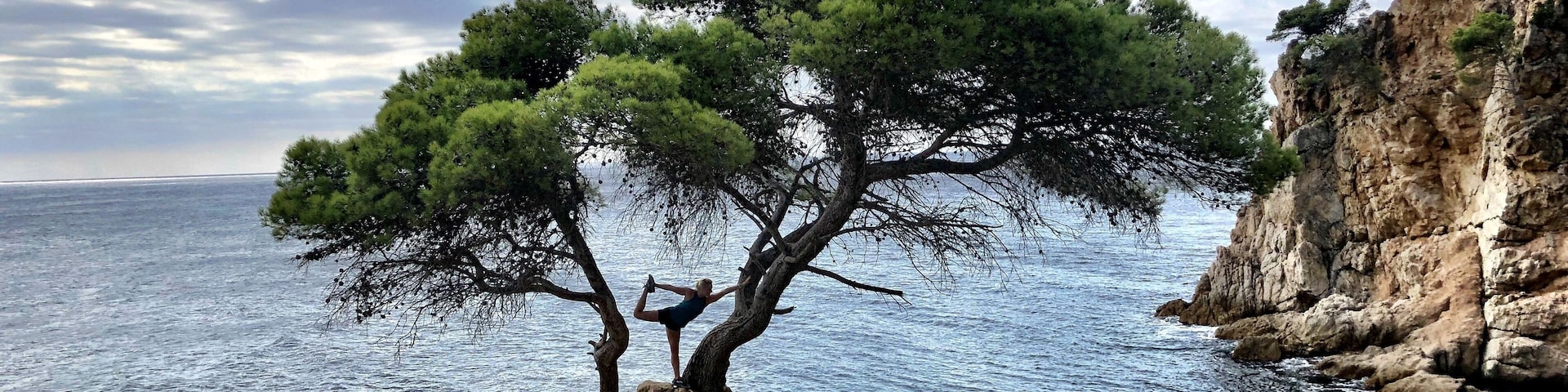 Striking a bow pose in Spain. #adventure photo contest #adventurephotocontest