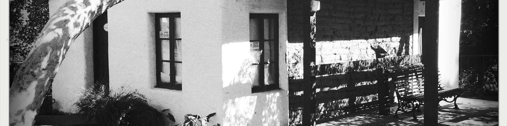 A very old Adobe house near the Mission.