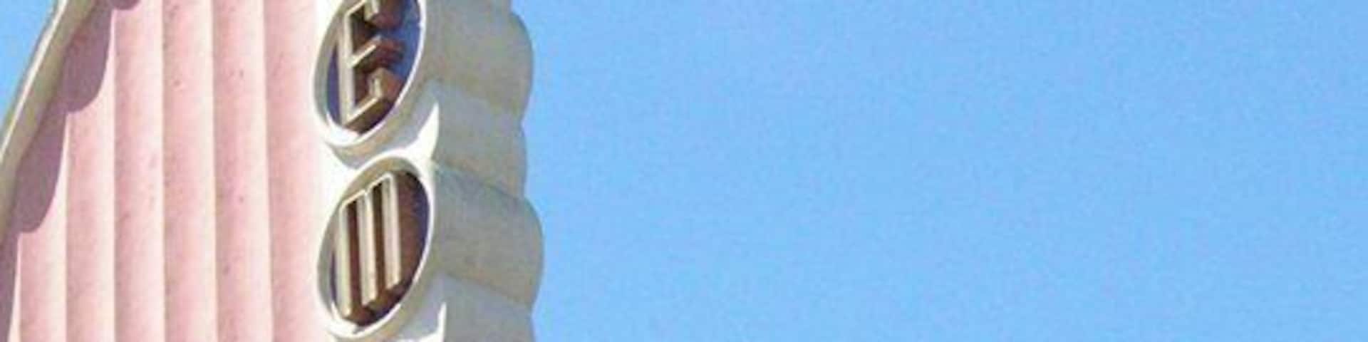 An amazing Art Deco preserved movie theatre. #Details