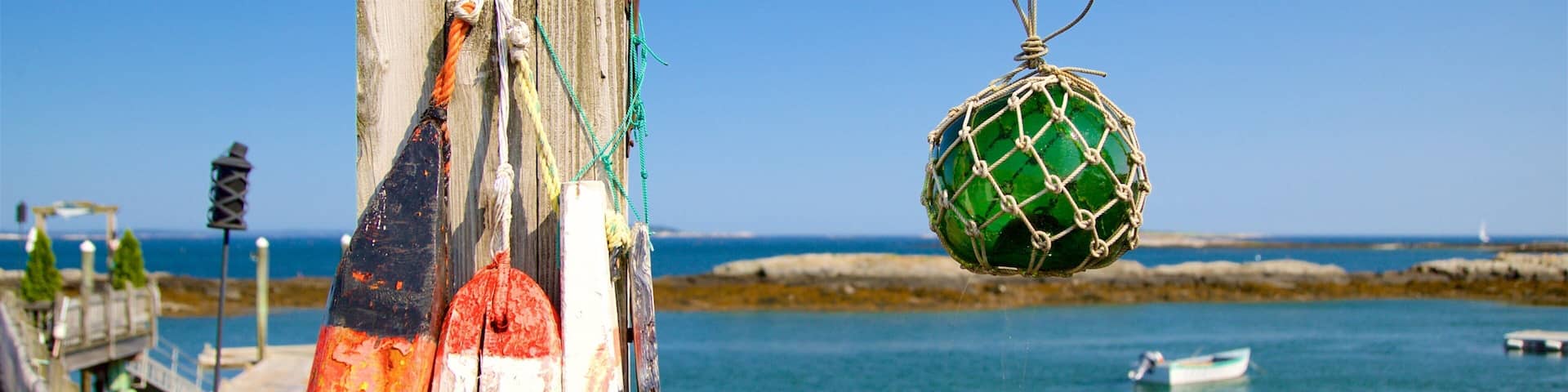 Bailey Island welches beinhaltet allgemeine KĂŒstenansicht