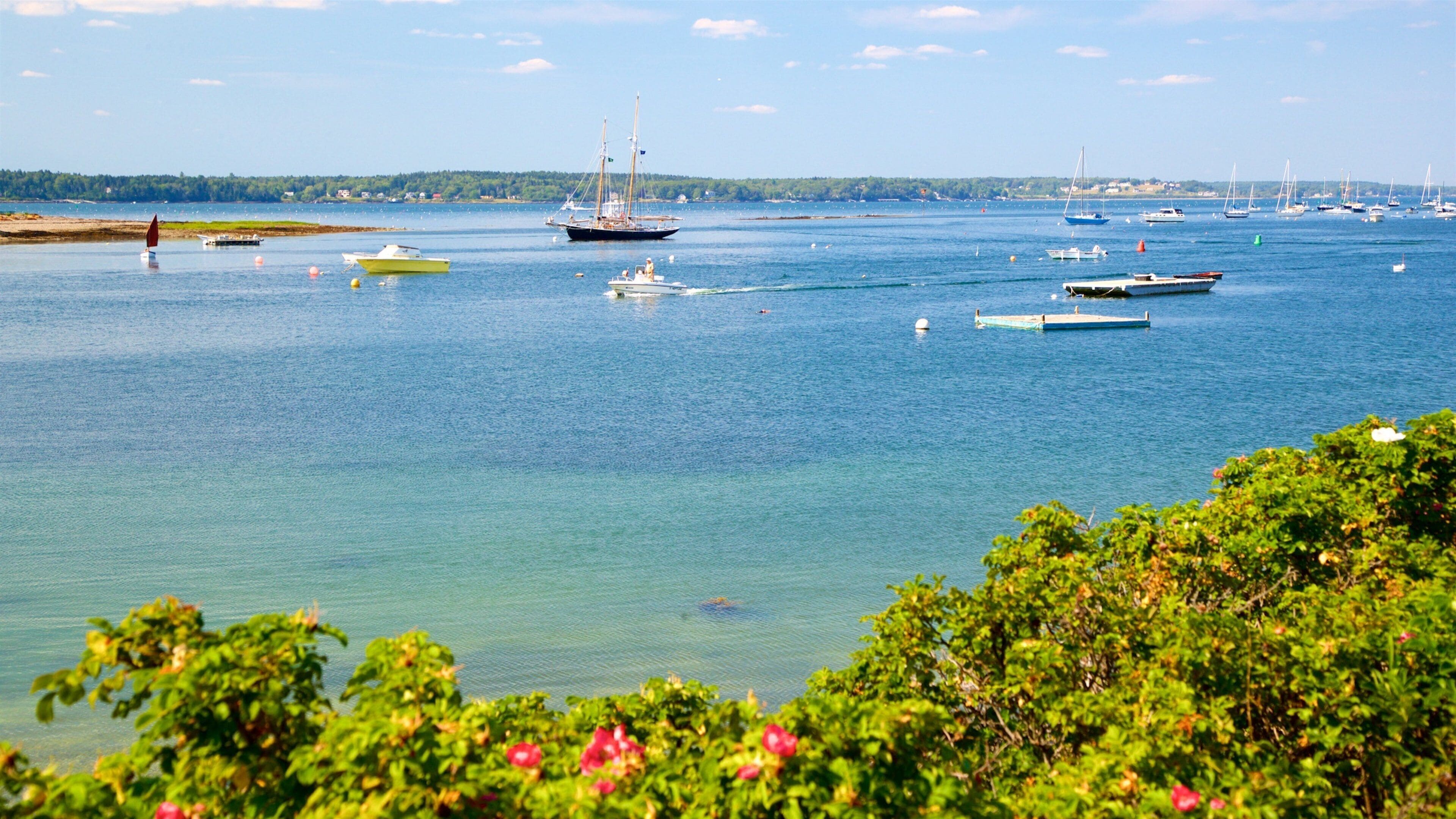 Bailey Island which includes general coastal views