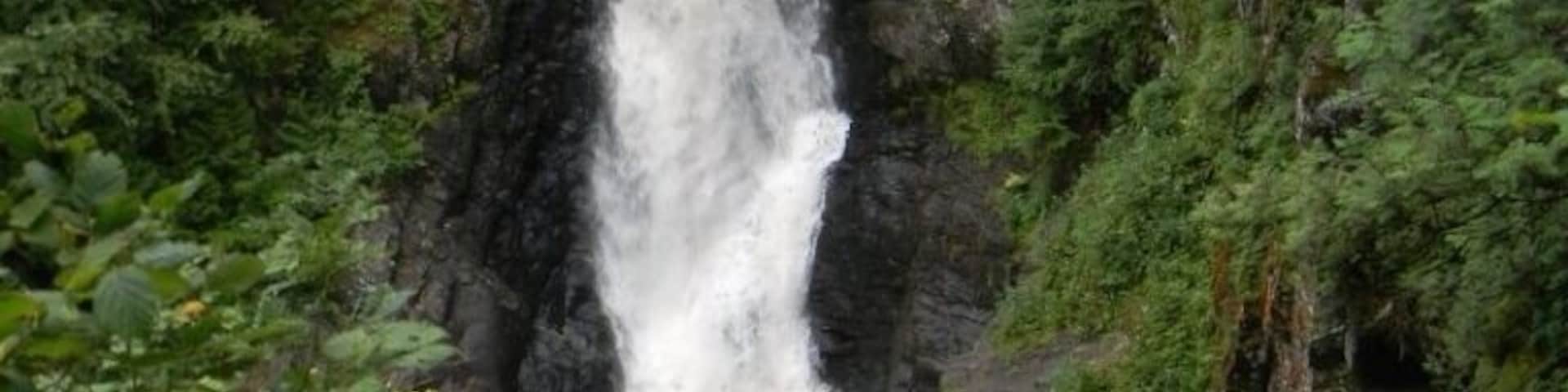 Moxie Falls has a 90 foot drop making it one of Maine's larger waterfalls. #waterlust