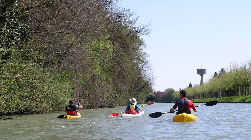 discesa in kayak del Canale del Brenta