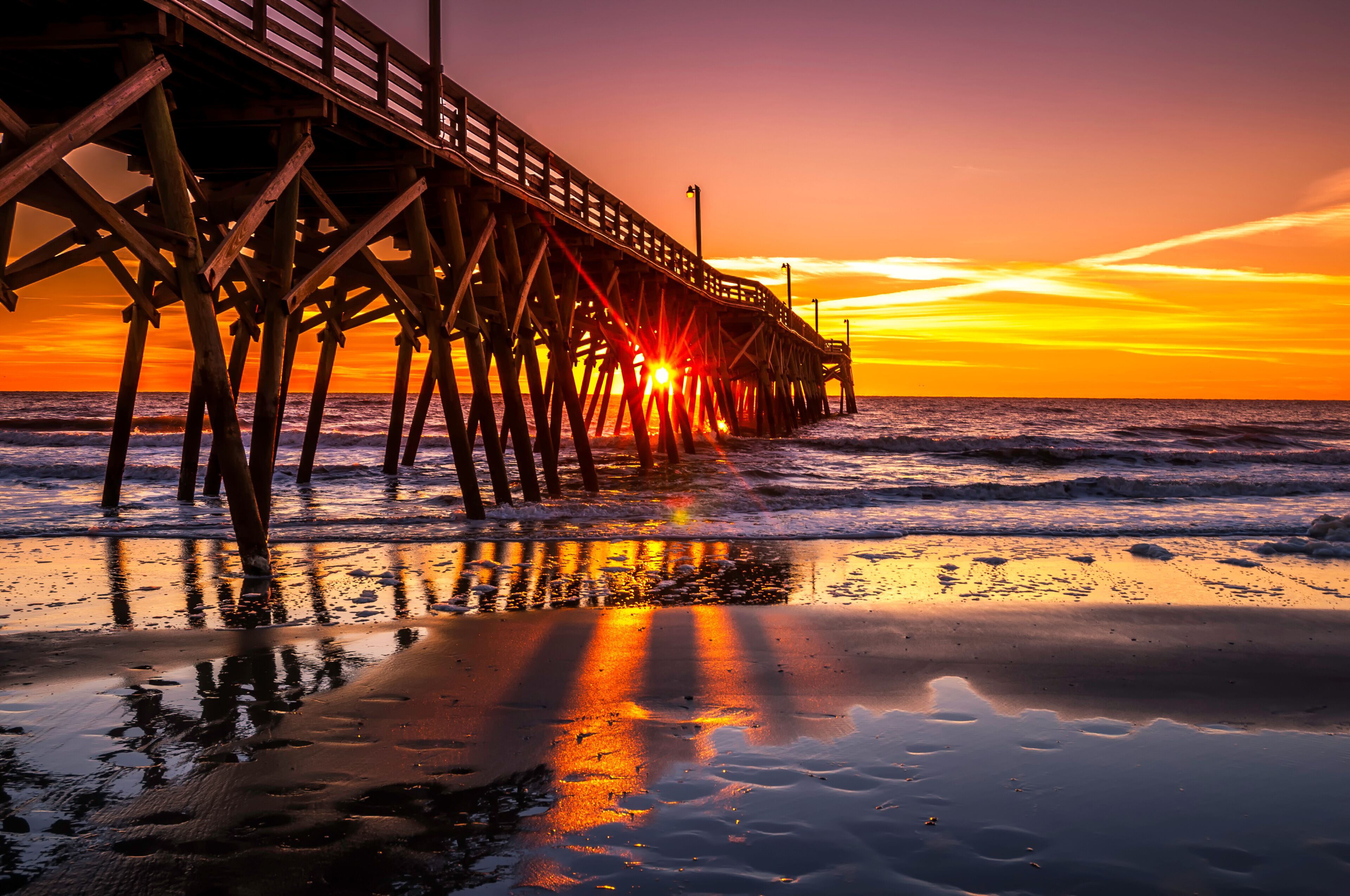 Surfside Pier at Sunrise