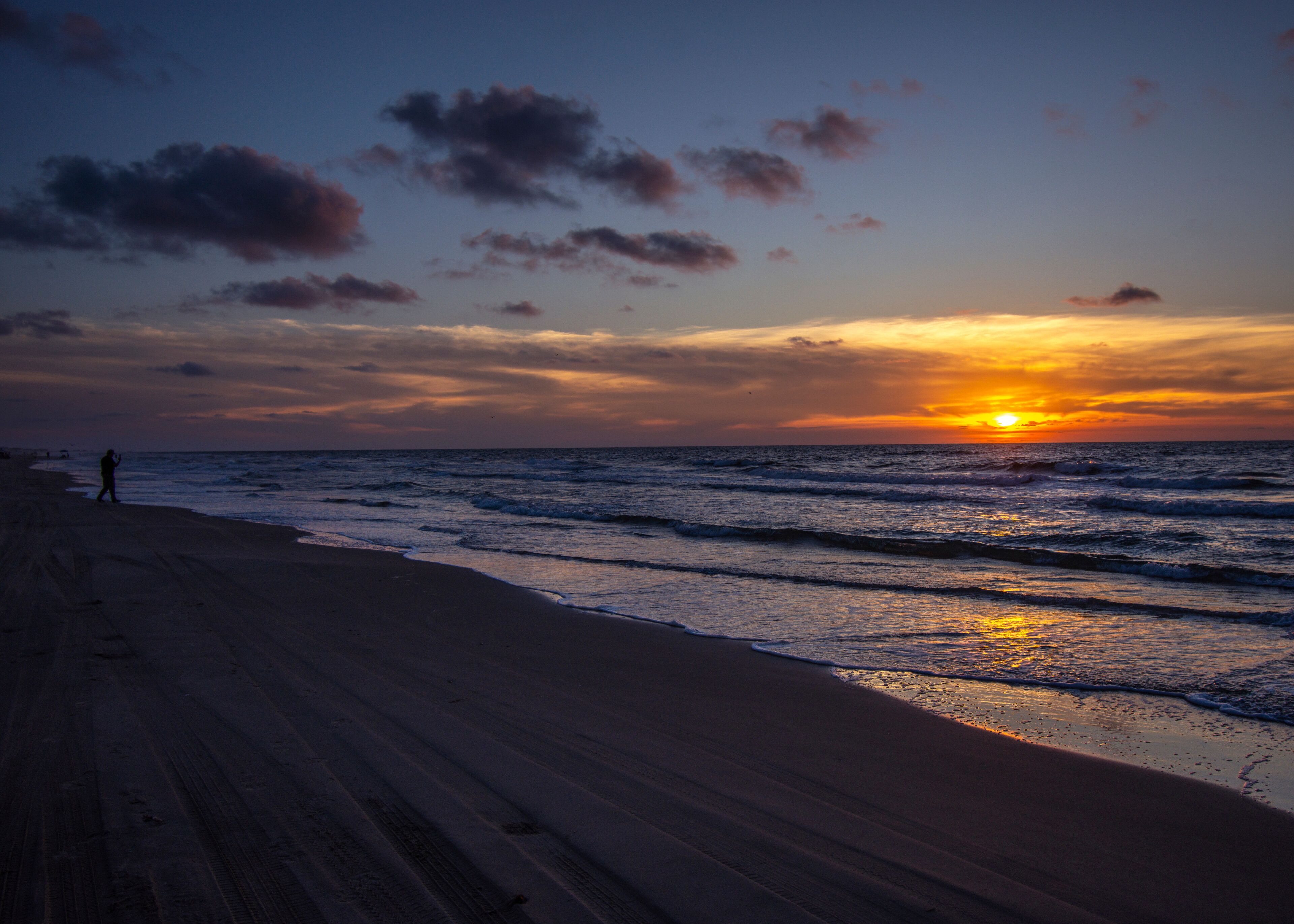 Sunrise at Surfside Beach