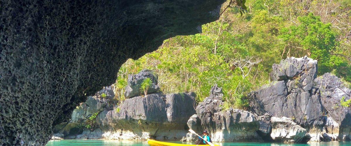Kayaking in Big Lagoon