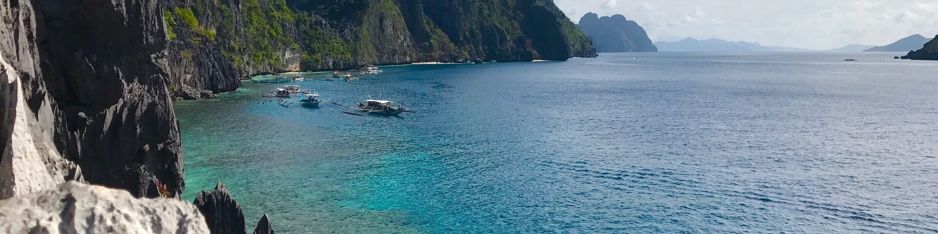 The view from some cliffs on Matinloc Shrine. #green