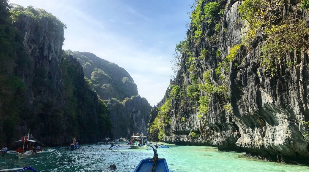 Big Lagoon, El Nido, Philippines 🇵🇭 #green