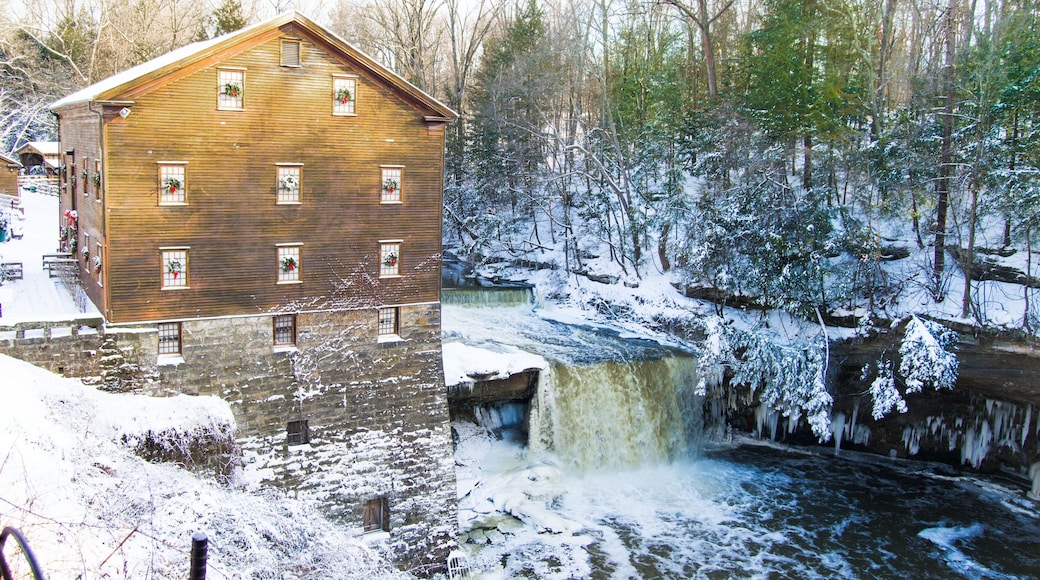 Lantermann's old mill in winter