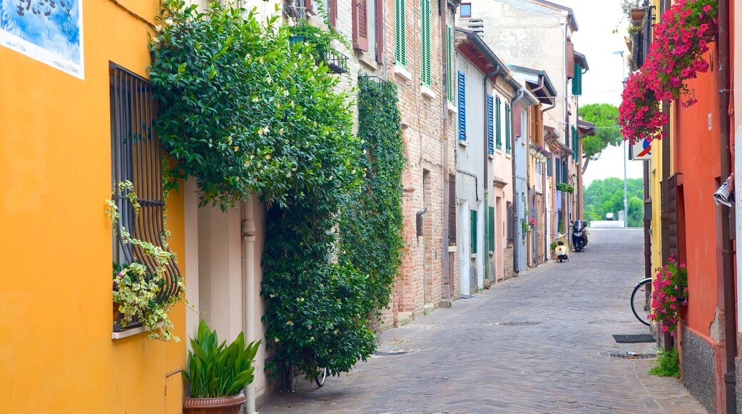 Rimini som visar gatuliv