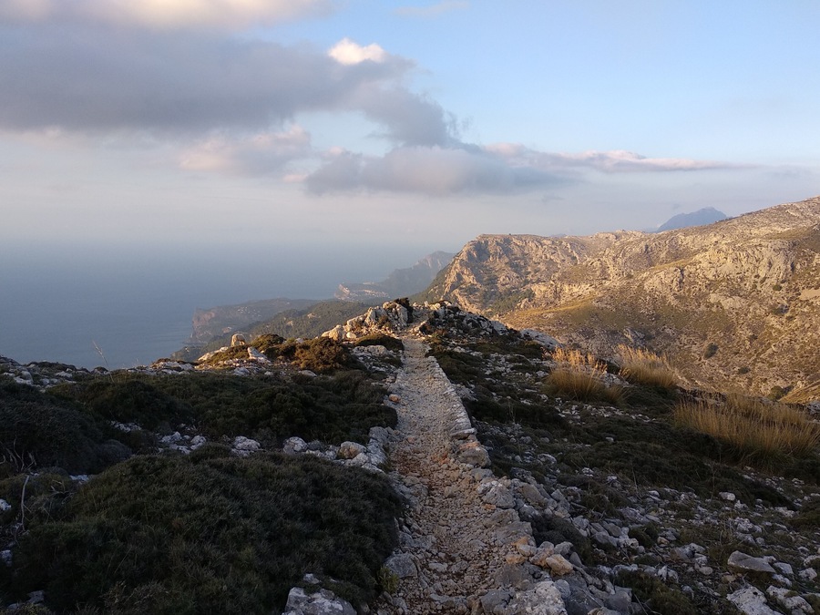 The Serra de Tramuntana is a mountain range on Mallorca which was awarded the World Heritage Status by UNESCO in 2011. It is a beautiful, very well preserved area with wonderful hiking trails. This photo was shot a few weeks ago on one of its many peaks at sunset. While no human appeared to have been anywhere on the mountain, there were many wild goats and sheep enjoying the last moments of sunlight (if you look close, you can see a sheep on the left). #LeaveNoTrail, #LifeAtExpedia