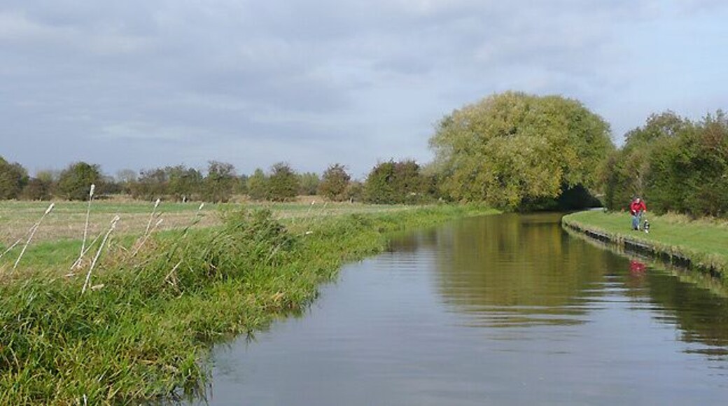 Trent and Mersey Canal near Shardlow, Derbyshire The canal was built between the years 1766 and 1777, initially engineered by James Brindley. Here it was completed by 1770 and follows the flat bottomed Trent Valley towards Shardlow, and Derwent Mouth where the canal ends.