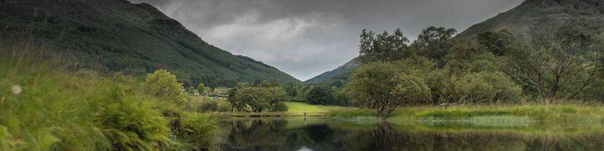 Getting to this location was a rare challenge. I have booked this stay with family and friends on my way to Isle of Skye and didn't arrive to Loch Lomond National Park until nearly midnight. We were told the road has some potholes and arrived in two fully loaded saloon cars as sadly had no other option. The road was truly bad but if we passed it then most of the cars will as well. We didn't get to see the landscape until we have awoken the next morning, although the abundance of stars and a hooting of a tawny owl at 1 am was mesmerising. In the morning the weather was pretty somber but it hasn't taken away the beauty of Loch Voil. I went for a walk alongside the loch but didn't meet anyone at all. Walks at Loch Voil are truly good for the soul.
#reflections #Landscape #britain #uk #Scotland #loch #lake #summer #nature #scottishnature #gooutside #greatoutdoors #visitscotland